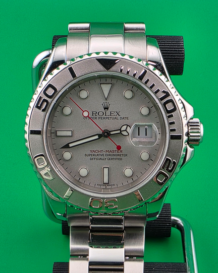 2004 Rolex Yacht-Master 40MM Silver Dial Oyster Bracelet (16622)