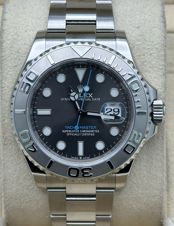 2023 Rolex Yacht-Master 40MM Rhodium Dial Oyster Bracelet (126622)