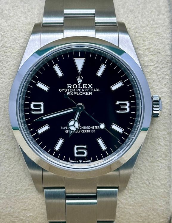 2024 Rolex Explorer 36MM Black Dial Oyster Bracelet (124270)