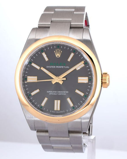 No Reserve - 2026 Rolex Oyster Perpetual 41MM Slate "100th Anniversary" Dial Oyster Bracelet (134303)
