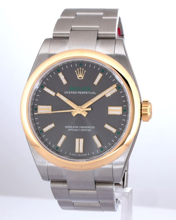 No Reserve - 2026 Rolex Oyster Perpetual 41MM Slate "100th Anniversary" Dial Oyster Bracelet (134303)