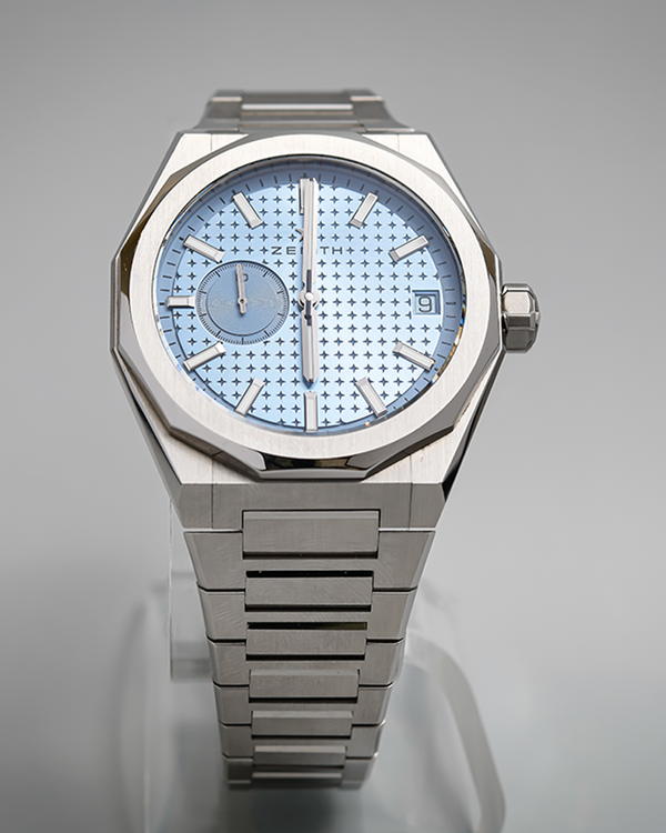 2025 Zenith Defy Skyline 41MM Ice Blue Dial Steel Bracelet (03.9300.3620/15.I001)