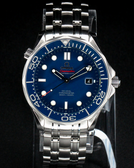 No Reserve -  2024 Omega Seamaster Diver 300M 41MM Blue Dial Steel Bracelet (212.30.41.20.03.001)