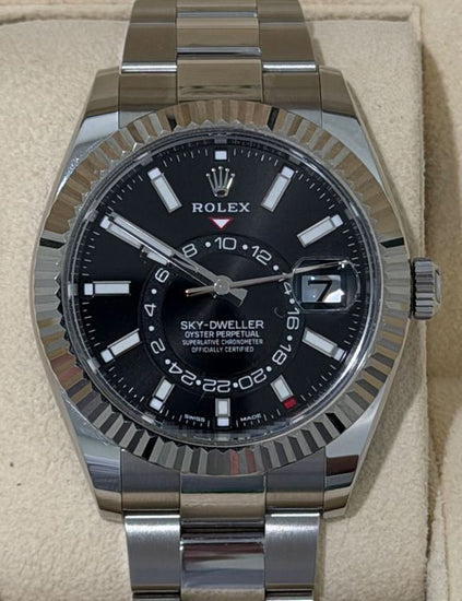 2024 Rolex Sky-Dweller 42MM Black Dial Oyster Bracelet (336934)