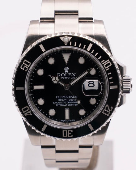 2026 Rolex Submariner Date 40MM Black Dial Oyster Bracelet (116610LN)