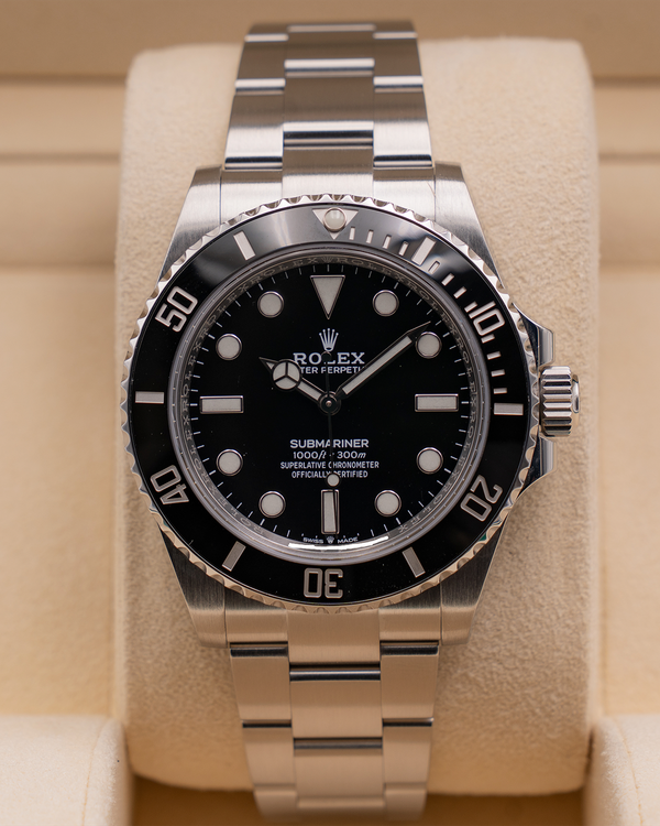 2021 Rolex Submariner No-Date 41MM Black Dial Oyster Bracelet (124060)