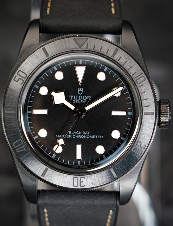 2021 Tudor Black Bay 41MM Black Dial Leather Strap (79210CNU)