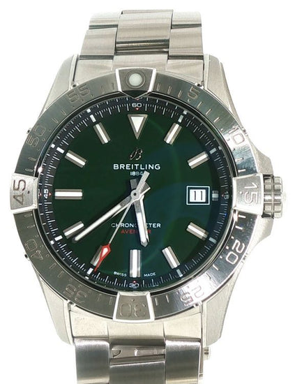 2026 Breitling Avenger 42MM Green Dial Steel Bracelet (A17328101L1A1)