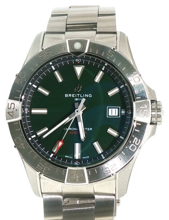 2026 Breitling Avenger 42MM Green Dial Steel Bracelet (A17328101L1A1)