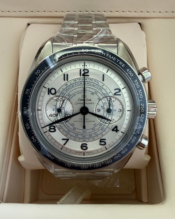 2026 Omega Speedmaster Chronoscope 43MM Silver Dial Steel Bracelet (329.30.43.51.02.001)