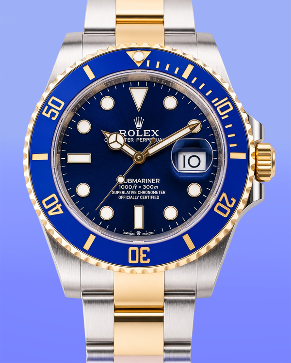 2026 Rolex Submariner Date "Bluesy" 41MM Blue DIal Two-Tone Oyster Bracelet (126613LB)