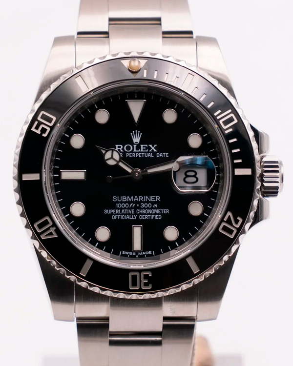 Rolex Submariner Date 40MM Black Dial Oyster Bracelet (116610LN)