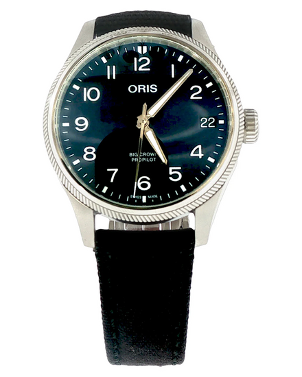 2026 Oris Big Crown ProPilot Big Date 41MM Blue Dial Textile Strap (01 751 7761 4065-07 3 20 05LC)