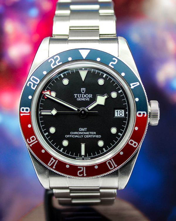 2020 Tudor Black Bay GMT "Pepsi" 41MM Black Dial Steel Bracelet (79830RB)