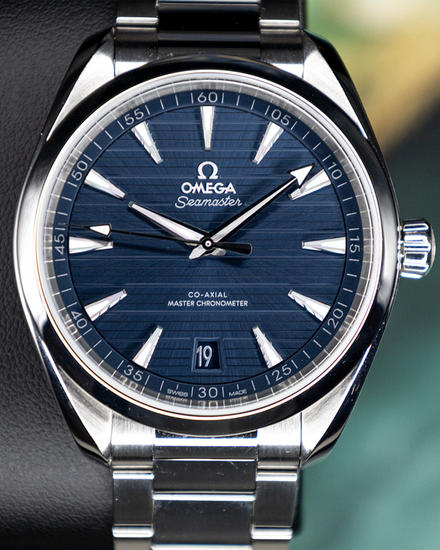 No Reserve - 2023 Omega Seamaster Aqua Terra 150M "Beijing" L. E. 41MM Blue Dial Steel Bracelet (220.10.41.21.03.003)