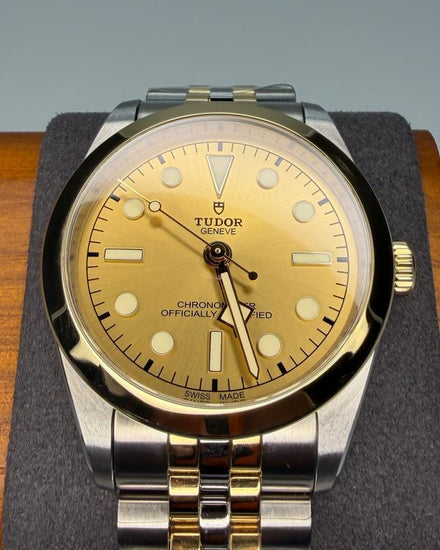 2025 Tudor Black Bay 36MM Champagne Dial Two-Tone Bracelet (79643)