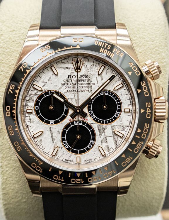 2025 Rolex Cosmograph Daytona 40MM Meteorite Dial Oysterflex Strap (126515LN)
