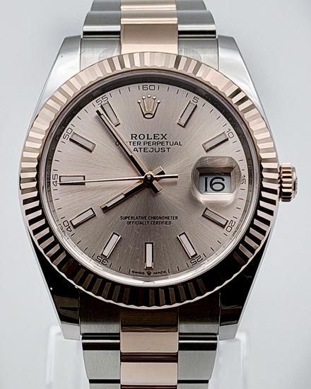 2026 Rolex Datejust 41MM Sundust Dial Two-Tone Oyster Bracelet (126331)