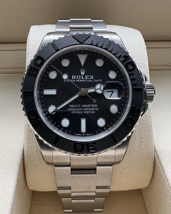 2026 Rolex Yacht-Master 42MM Black Dial Titanium Oyster Bracelet (226627)
