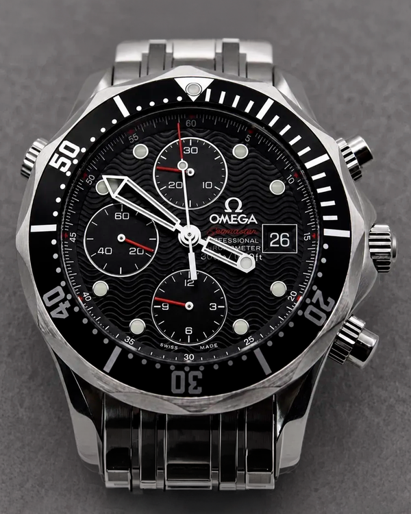 No Reserve - 2021 Omega Seamaster Diver 300M 41.5MM Black Dial Steel Bracelet (213.30.42.40.01.001)