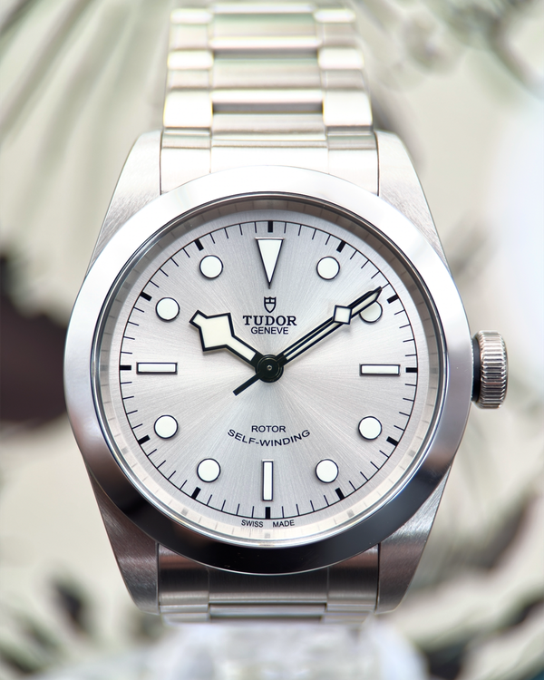 No Reserve - 2024 Tudor Black Bay "Smiley" 41MM Silver Dial Steel Bracelet (79540)