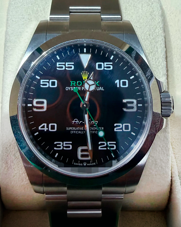 2024 Rolex Air-King 40MM Black Dial Oyster Bracelet (126900)