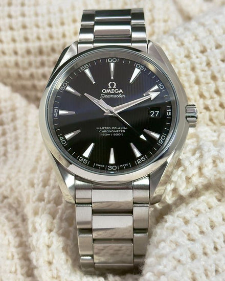 2019 Omega Seamaster Aqua Terra 150M 41.5MM Black Dial Steel Bracelet (231.10.42.21.01.003)