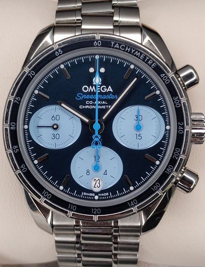 2020 Omega Speedmaster "Orbis" S.E. 38MM Blue Dial Steel Bracelet (324.30.38.50.03.002)