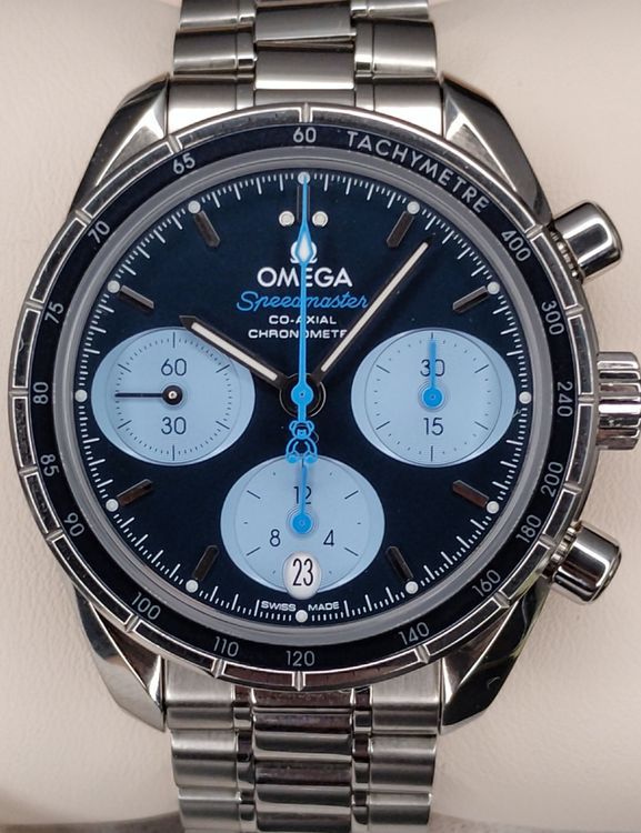 2020 Omega Speedmaster "Orbis" S.E. 38MM Blue Dial Steel Bracelet (324.30.38.50.03.002)