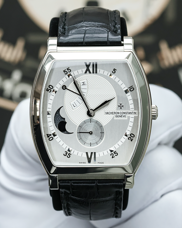 Vacheron Constantin Malte 39MM Silver Dial Leather Strap (83080/000G)