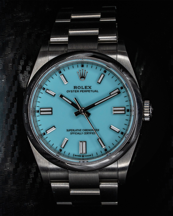 2024 Rolex Oyster Perpetual 36MM Turquoise Dial Oyster Bracelet (126000)