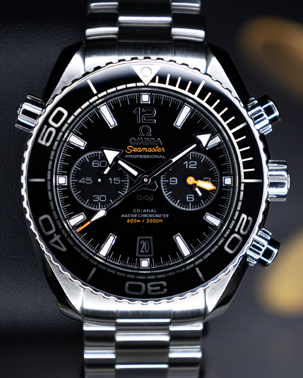 No Reserve - 2023 Omega Seamaster Planet Ocean 600M 45.5MM Black Dial Steel Bracelet (215.30.46.51.01.001)