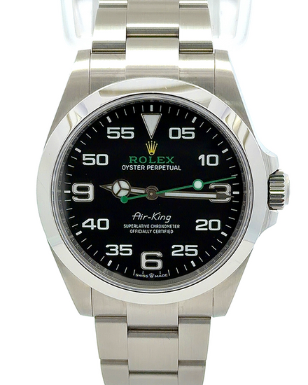 2024 Rolex Air-King 40MM Black Dial Oyster Bracelet (126900)