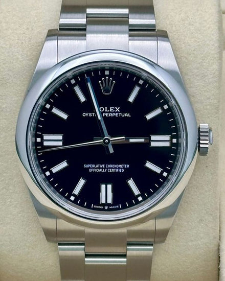 2026 Rolex Oyster Perpetual 41MM Black Dial Oyster Bracelet (134300)
