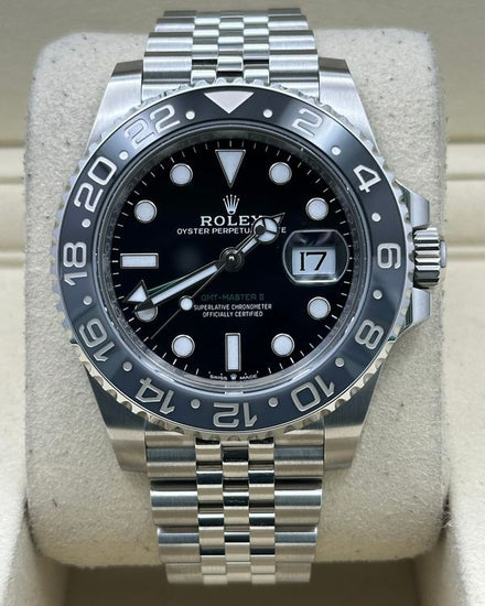 2026 Rolex GMT-Master II "Bruce Wayne" 40MM Black Dial Jubilee Bracelet (126710GRNR)
