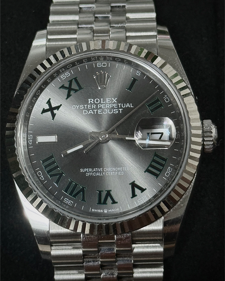 2026 Rolex Datejust "Wimbledon" 36MM Slate Dial Jubilee Bracelet (126234)