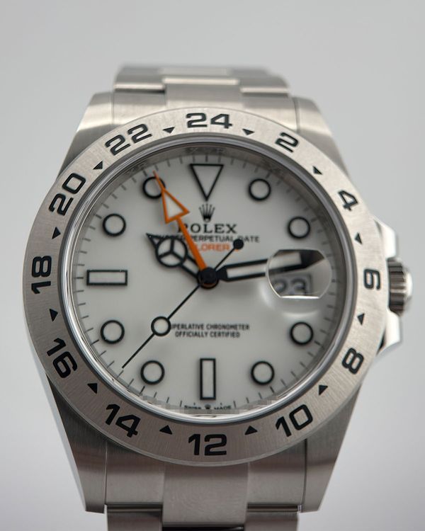 2025 Rolex Explorer II "Polar" 42MM White Dial Oyster Bracelet (226570)