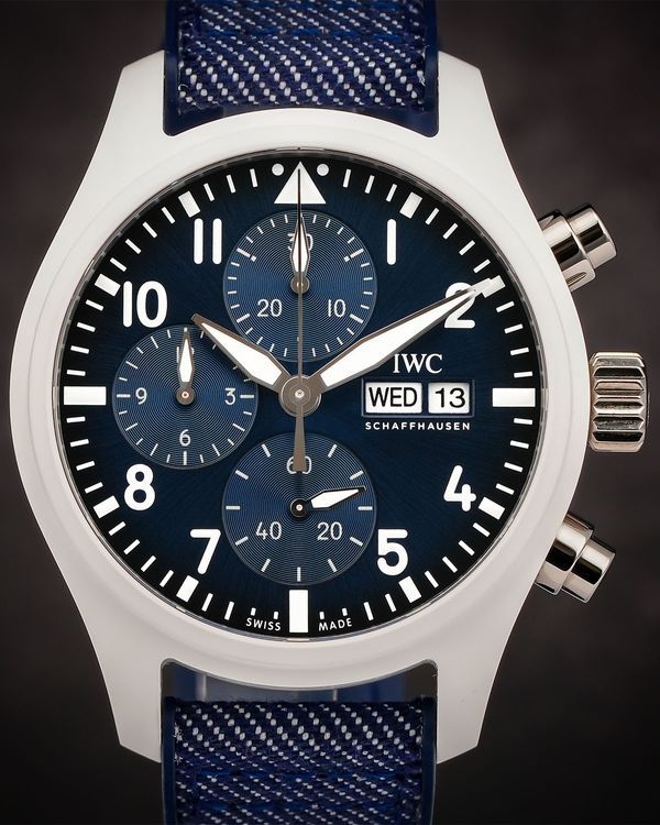 2026 IWC Schaffhausen Pilot  “Le Petit Prince” 41MM Blue Dial Textile Strap (IW389410)