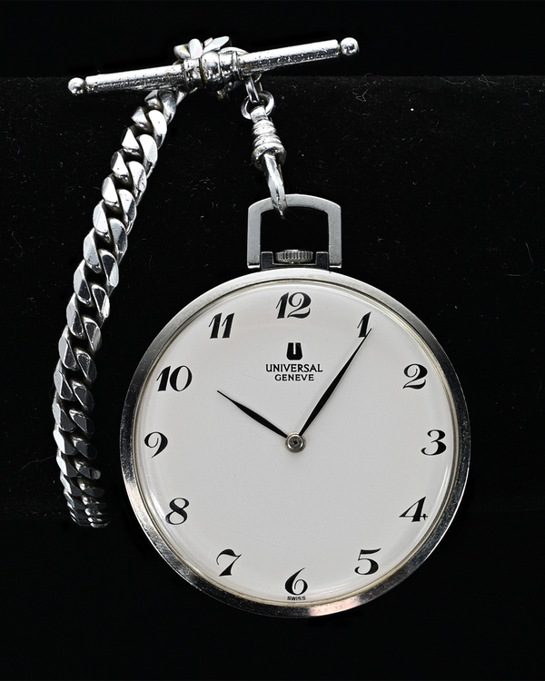(WORKING) No Reserve - Universal Geneve White Shadow (842134)