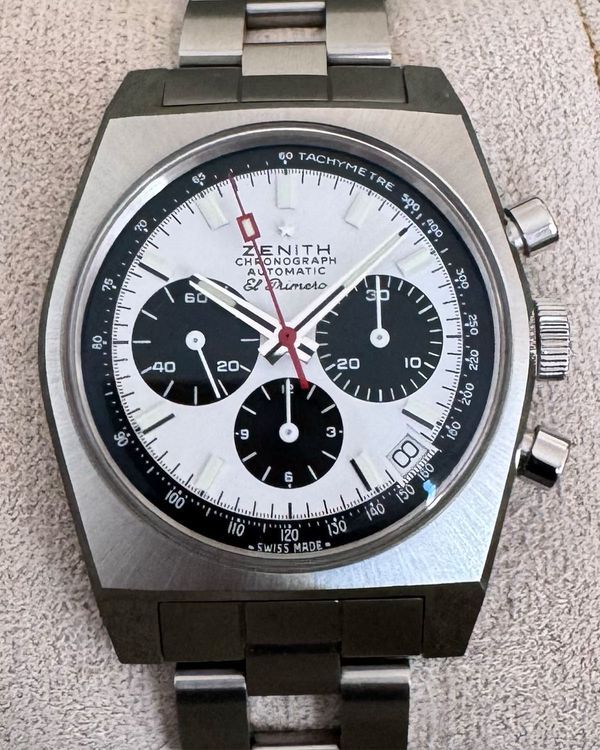 2025 Zenith El Primero Chronomaster Revival A384 37MM Silver Dial Steel Bracelet (03.A384.400/21.M384)