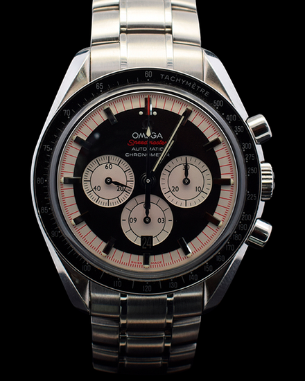 Omega Speedmaster "Michael Schumacher The Legend" 42MM Black Dial Steel Bracelet (3507.51.00)