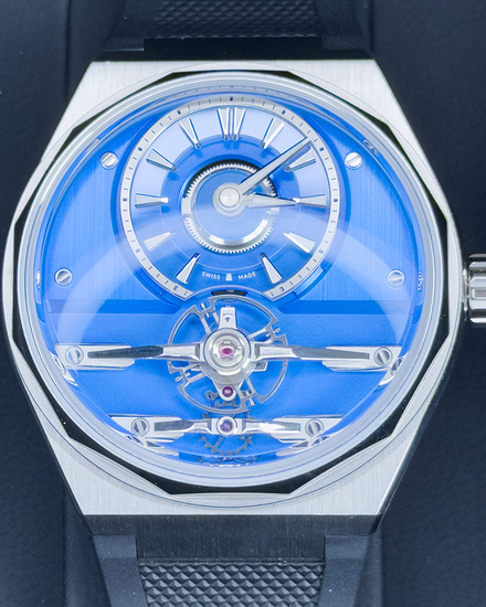 2025 Christopher Ward The Twelve "C12 Loco" 41MM Blue Dial Rubber Strap (C12-41H6D1-S00B0)