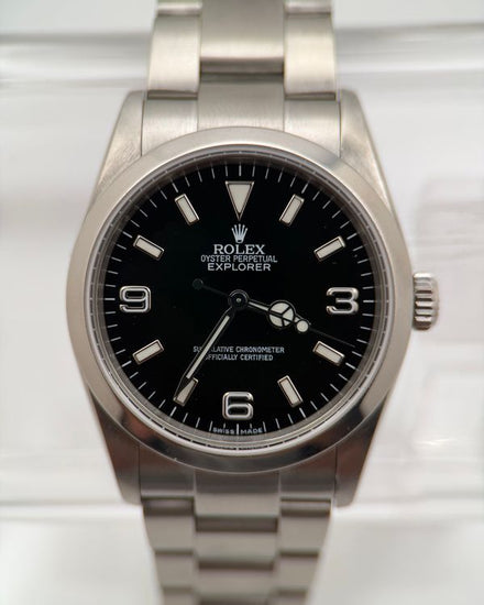 2006 Rolex Explorer 36MM Black Dial Oyster Bracelet (114270)