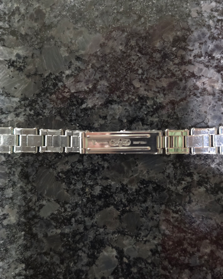 No Reserve - Rolex Accessories Ladies Oyster Bracelet 13MM Steel (7204)