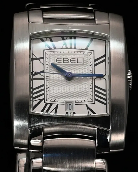 No Reserve - Ebel Brasilia 28MM Quartz Silver Dial Steel Bracelet (9257M31)