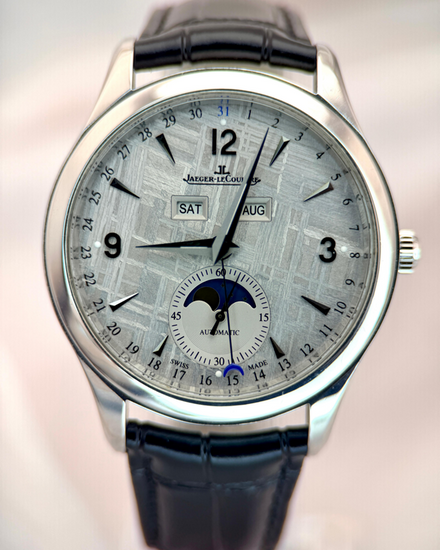 2017 Jaeger-LeCoultre Master Calendar 39MM Meteorite Dial Leather Strap (Q1558421)