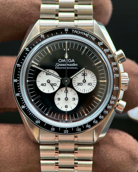 2026 Omega Speedmaster Professional Moonwatch 42MM Black Dial Steel Bracelet (310.30.42.50.01.004)
