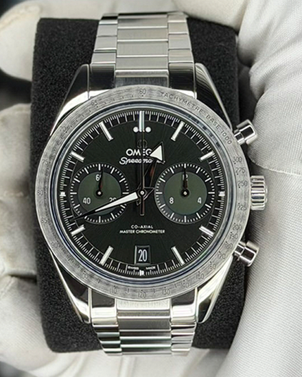 2024 Omega Speedmaster '57 40.5MM Green Dial Steel Bracelet (332.10.41.51.10.001)