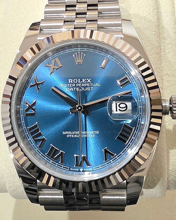 2026 Rolex Datejust 41MM Blue Dial Jubilee Bracelet (126334)