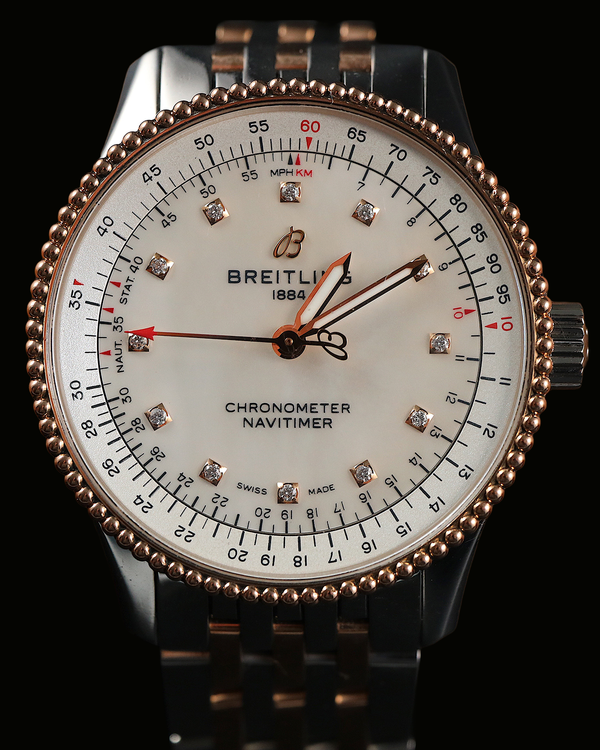 Breitling Navitimer (Navitimer Automatic – Ref U17395 - 35mm – MOP dial - Cal 17 – 2020 - Full set)